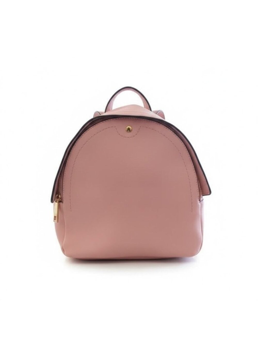 Blush Pink Dome Mini Backpack - purse vegan Bag Gold Hardware A.New.Day
